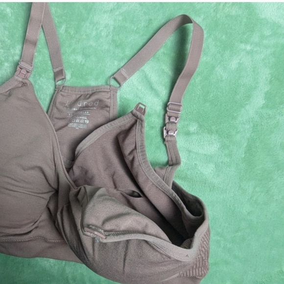 Sublime Racerback Hands-Free Pumping & Nursing Sports Bra XL- Regular - Picture 4 of 5